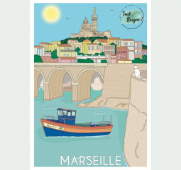Carte Postale Marseille