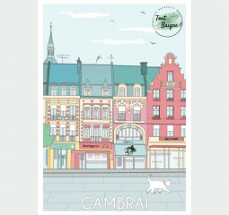 Carte Postale Cambrai